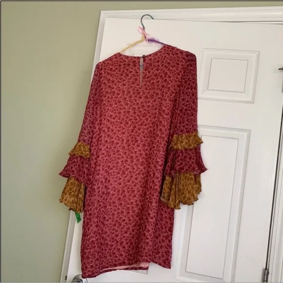 Varun Bahl Anthropologie Lanara Shift Dress XSP - Picture 4 of 5